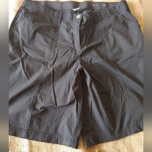 Chico's Elegant Black Shorts